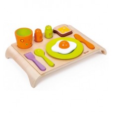 Дървена играчка - Комплект за закуска Дървена играчка - Комплект за закуска