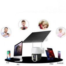 WiFi соларна камера 4G SIM карта, 8MP V380 VC3-4G