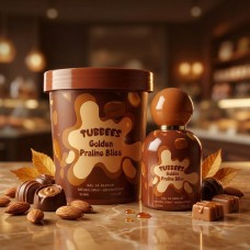 Детски парфюм Tubbees Golden Praline Bliss - С нотки на пралина, карамел и сметана, 50 мл