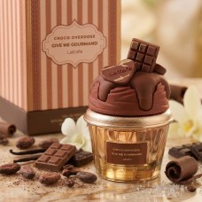 Шоколадов аромат за мъже и жени Lattafa Give Me Gourmand Choco Overdose - Изкусителни нотки на какао и черен шоколад
