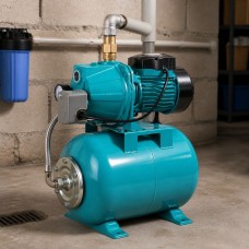Хидрофорна система с помпа 750W и разширителен съд 50L – Пълен комплект за водоснабдяване и напояване Хидрофорна система с помпа 750W и разширителен съд 50L – Пълен комплект за водоснабдяване и напояване