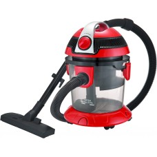 Прахосмукачка с воден филтър Voltz, 800W-1000W, 10л., Червена/Сива